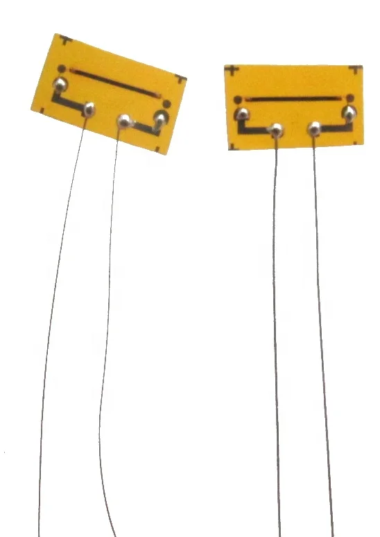 Pressure sensor silicon semiconductor strain gauges