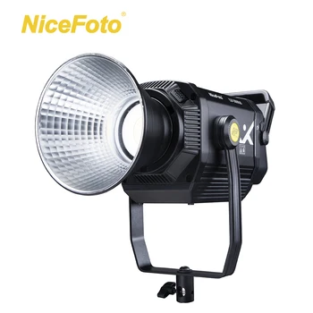 NiceFoto COB 300w Cinematography Video Lighting Film Equipment LED Studio Lights for Photographic Lighting detail image