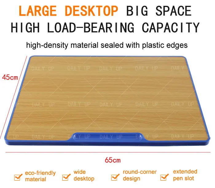 Adjustable Ergonomic Student School Desk And Chair Set Comfortable Single Seat College Primary School Desk And Chair