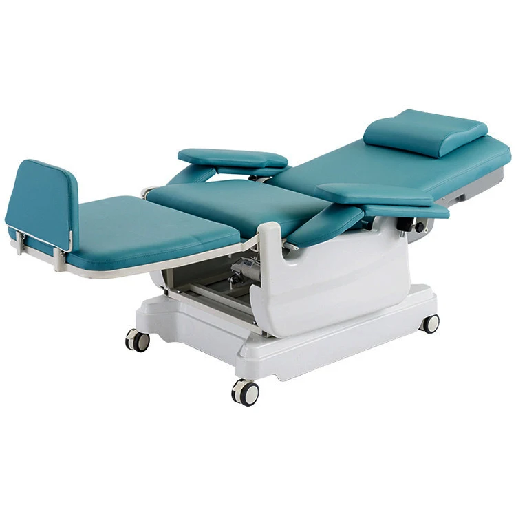 Multifunction Movable Blood Drawing Donate Hemodialysis Chair For