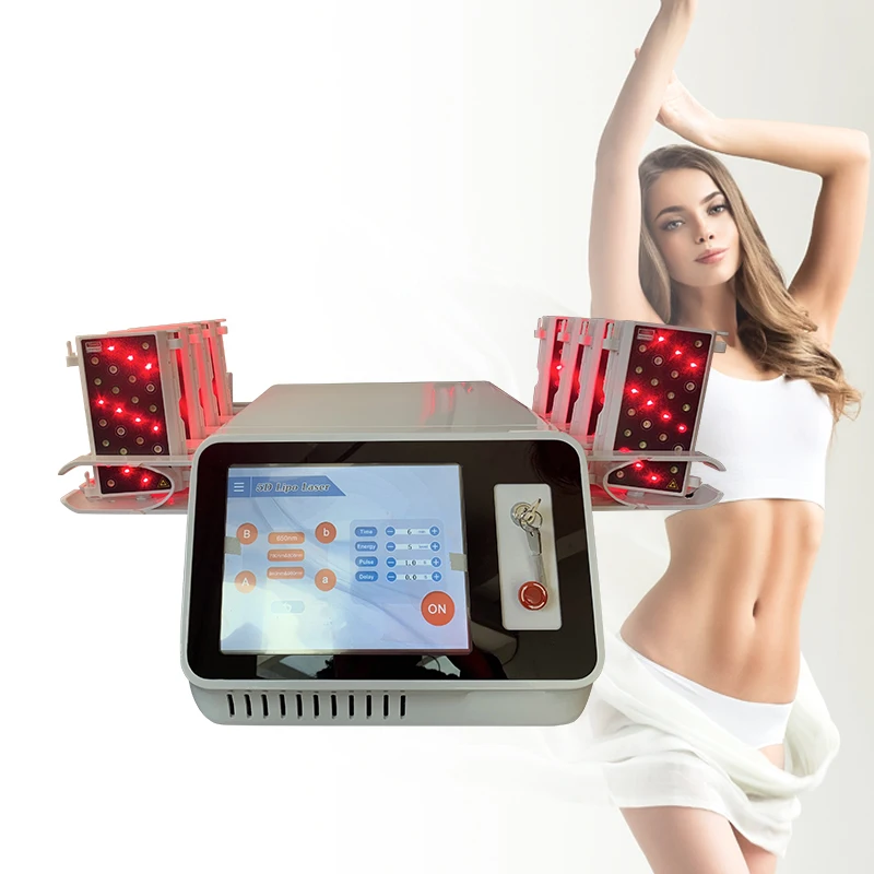 2024 Best 980 Fat Reduction Cellulite Diode Laser 808nm Laser Body Shape  Lipo Machine Laser Slimming Machine
