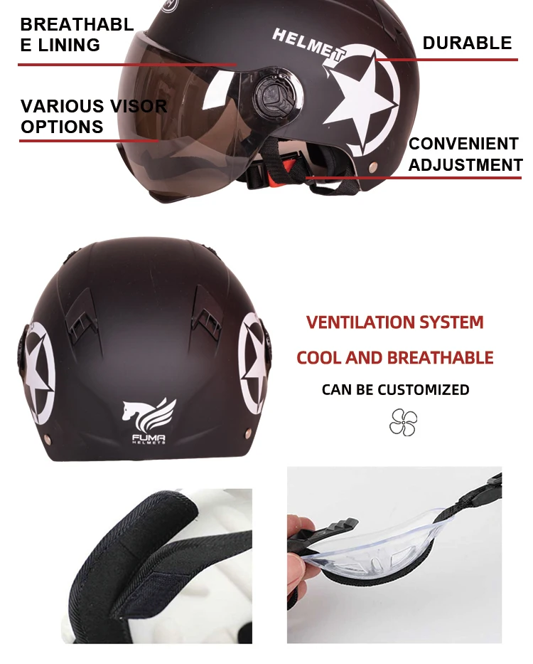 Communication Headset Harley Davidson Boom Audio Half Helmet