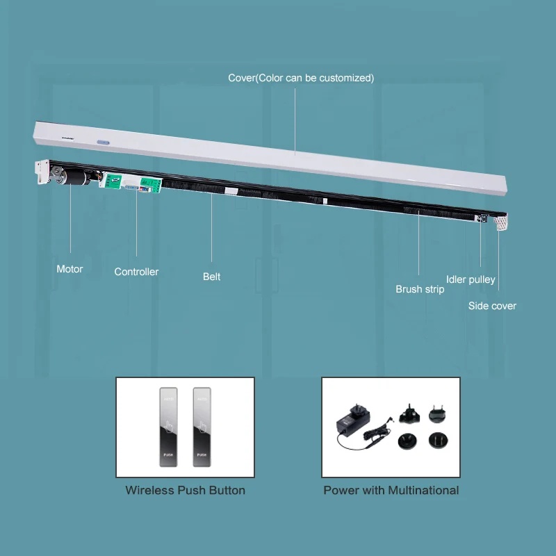 Doortec CASA2 Doortec Silent Smart Home Automatic Sliding Door Operator