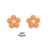 Flower Focal bead Peach SA207