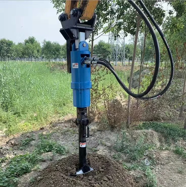 HUITONG Factory's Custom Liugong Series Excavator Earth Auger Drive Hydraulic Attachment for Construction Machinery Attachments