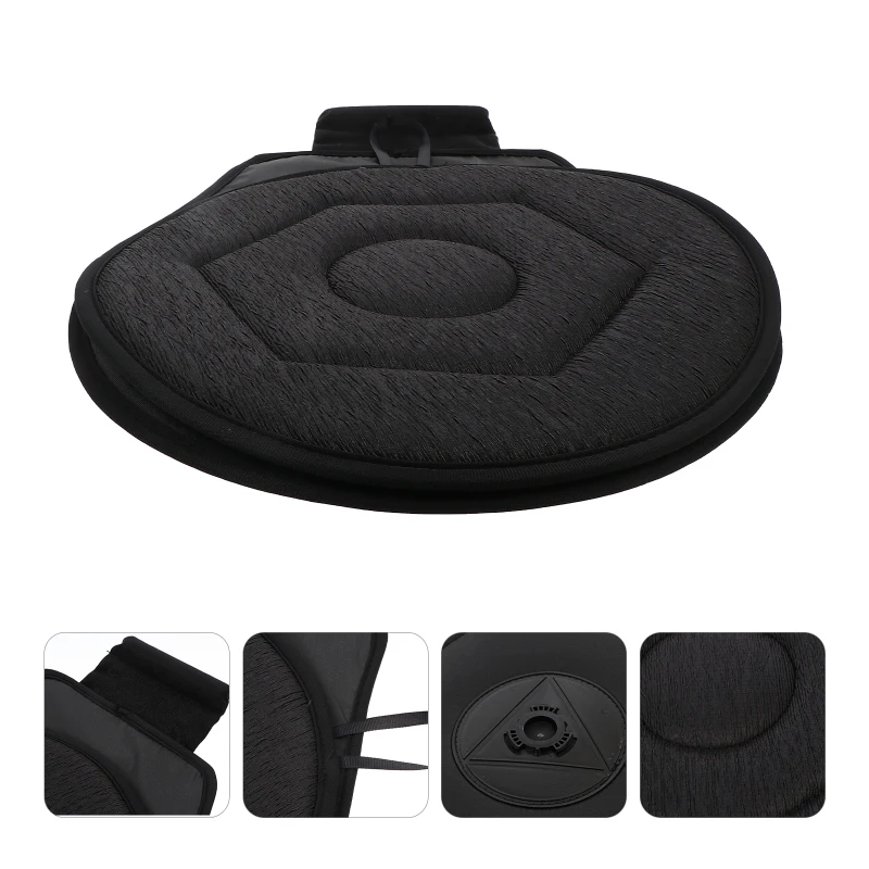 Seat Cushion Soft 40cm 360 Degree Rotation Car Chair Cover Home Office