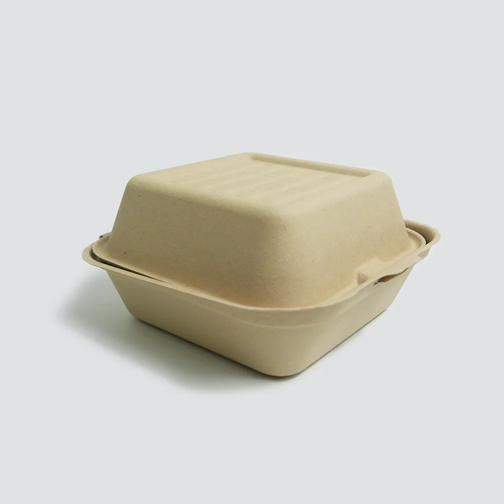 450ml 6 Inch Biodegradable Disposable Food Container Biodegradavel Para