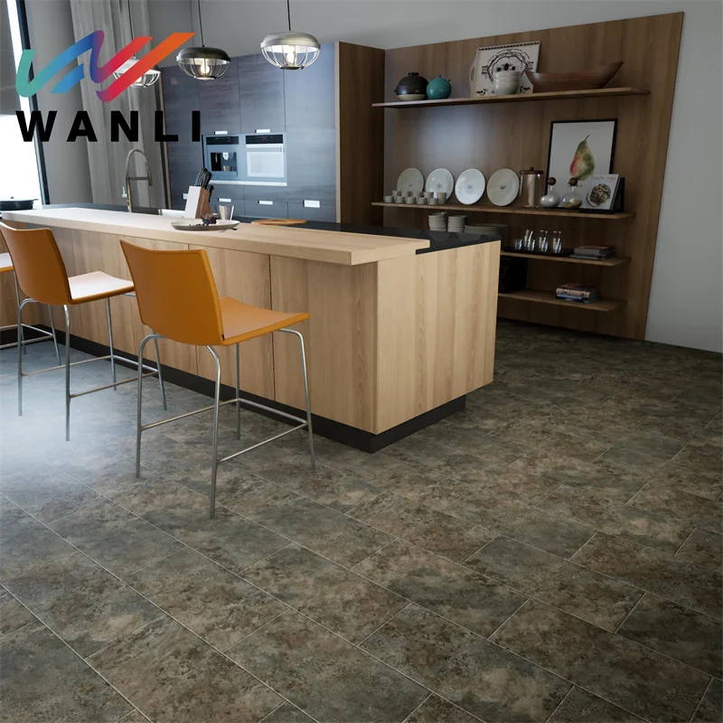 Vinyl Plank Flooring Stone New Design Dry Back Luxury Look Pvc Viny