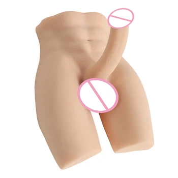 Universal sex toys for both men and women, realistic anus, oversized simulation penis, sexy male abdominal muscles
