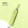 12-bone-automatic double-rib reinforcement-matcha green