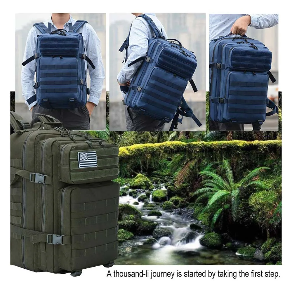 FREE SAMPLE Practical Assault Backpacks for Men and Women 45L Backpack 3 Day Assault Bag Large Backpack