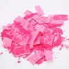 coriandoli e polvere rosa