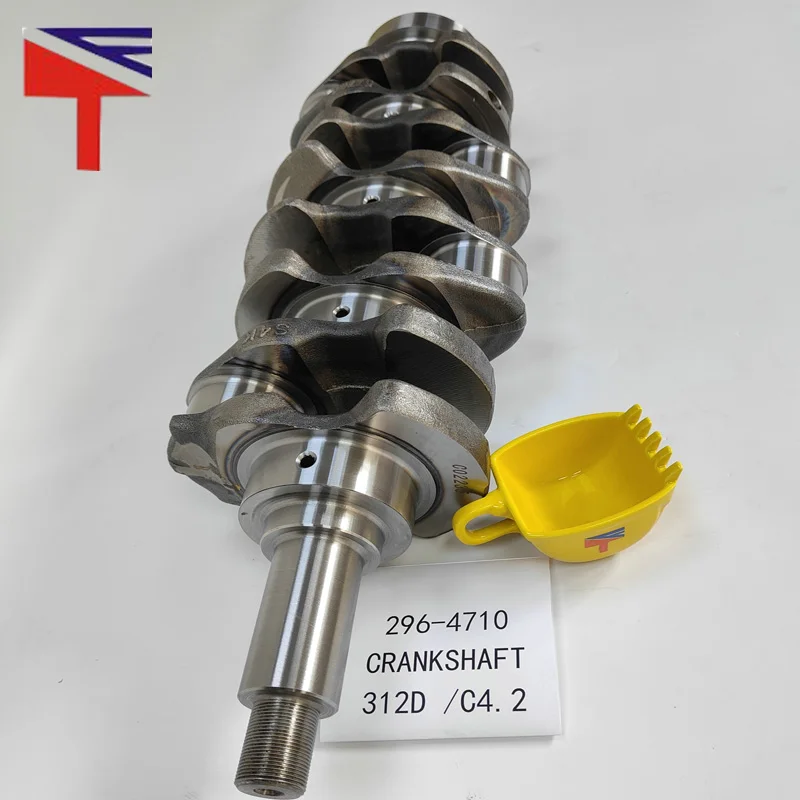 CRANKSHAFT AS 296-4710 for 312D C4.2 - Reliable Performance
