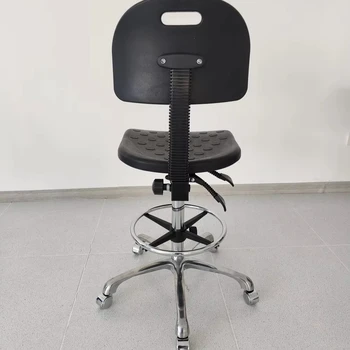 ESD PU Foam Adjustable Laboratory Antistatic chair cleanroom lab chair