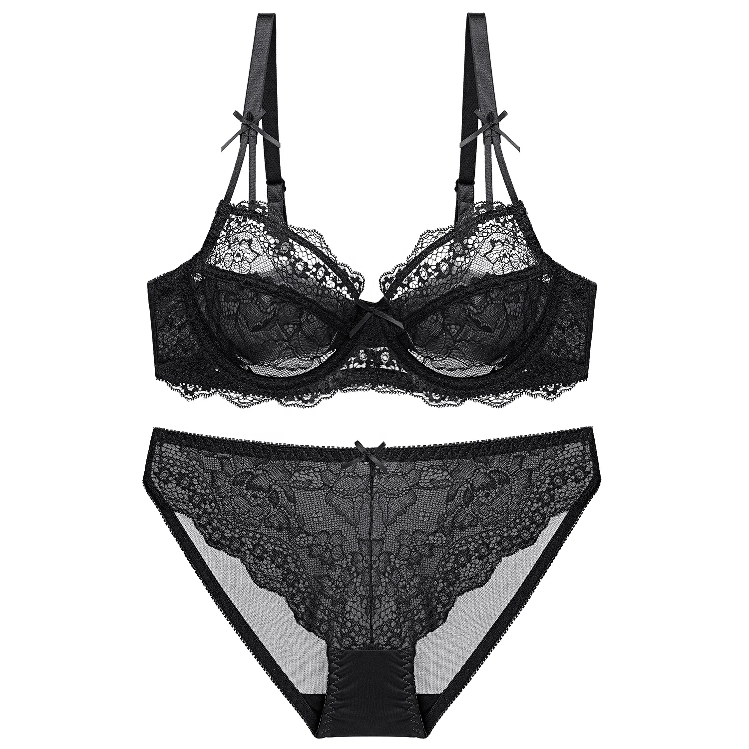 Mature Women s Sexy Transparent Lingerie Set Big Bra Sizes Hipster mature-women-s-sexy-transparent-lingerie-set-big-bra-sizes-hipster