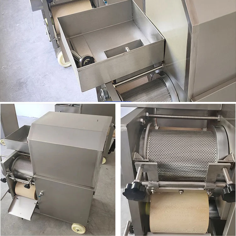 2024 Most Popular Shrimp  Fish Grinder Deboner Machine Crab Meat Grinders Flesh Separating Skinning Processing Machinery