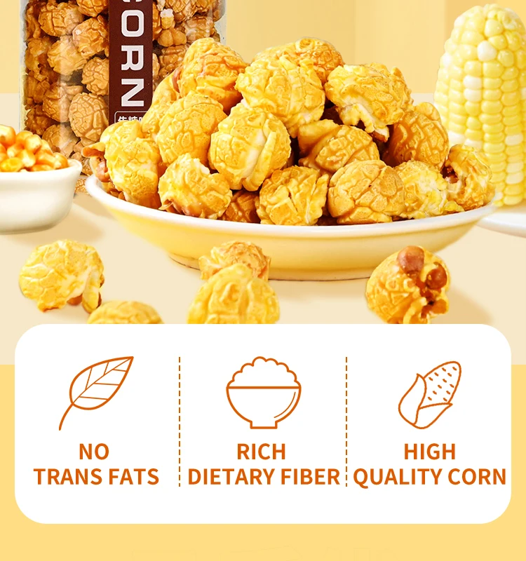 Popcornnew Multi-flavored Buttered Popcorn Cereal Vegan Snack180g ...