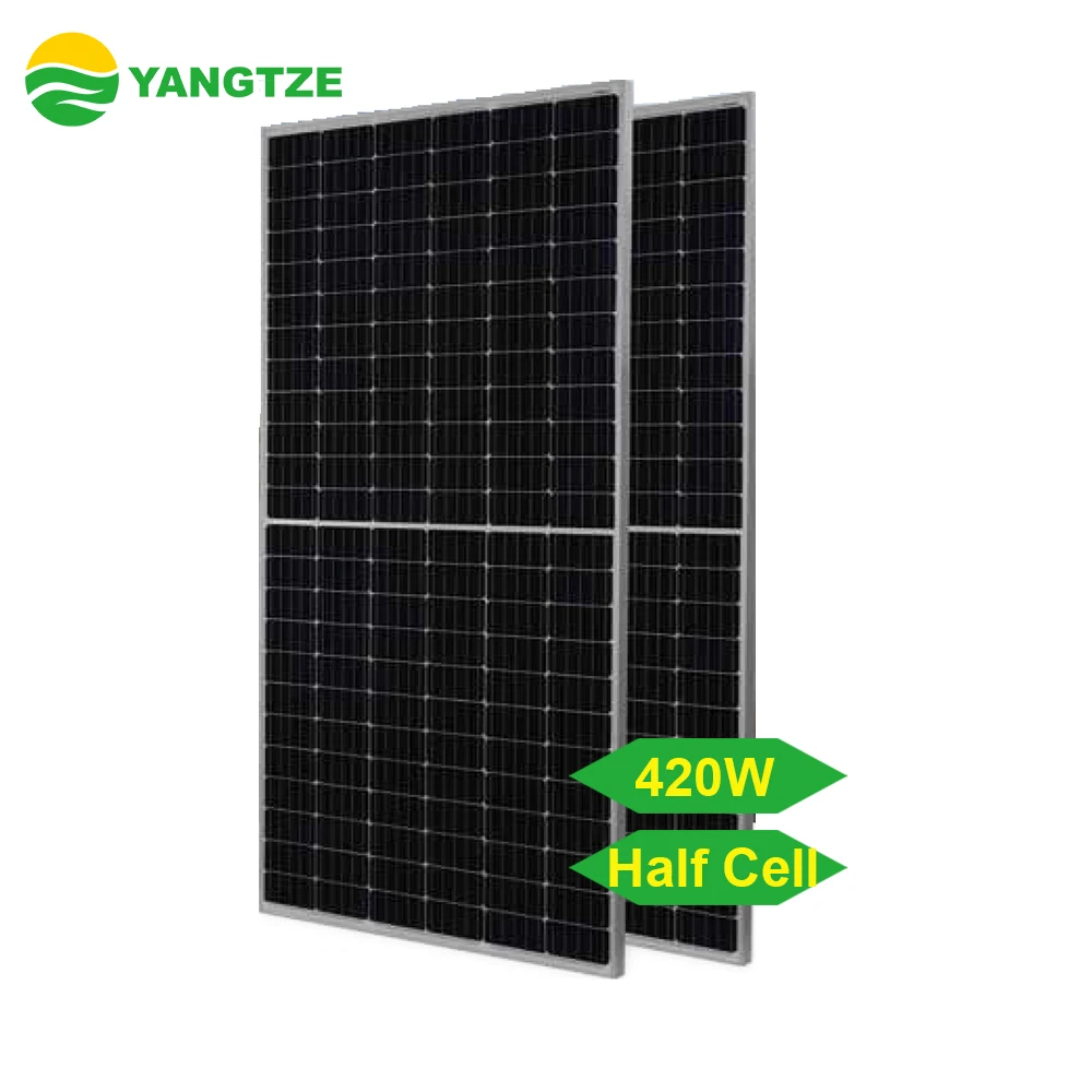 144 cells 2020 most popular model 420w half cell solar panel