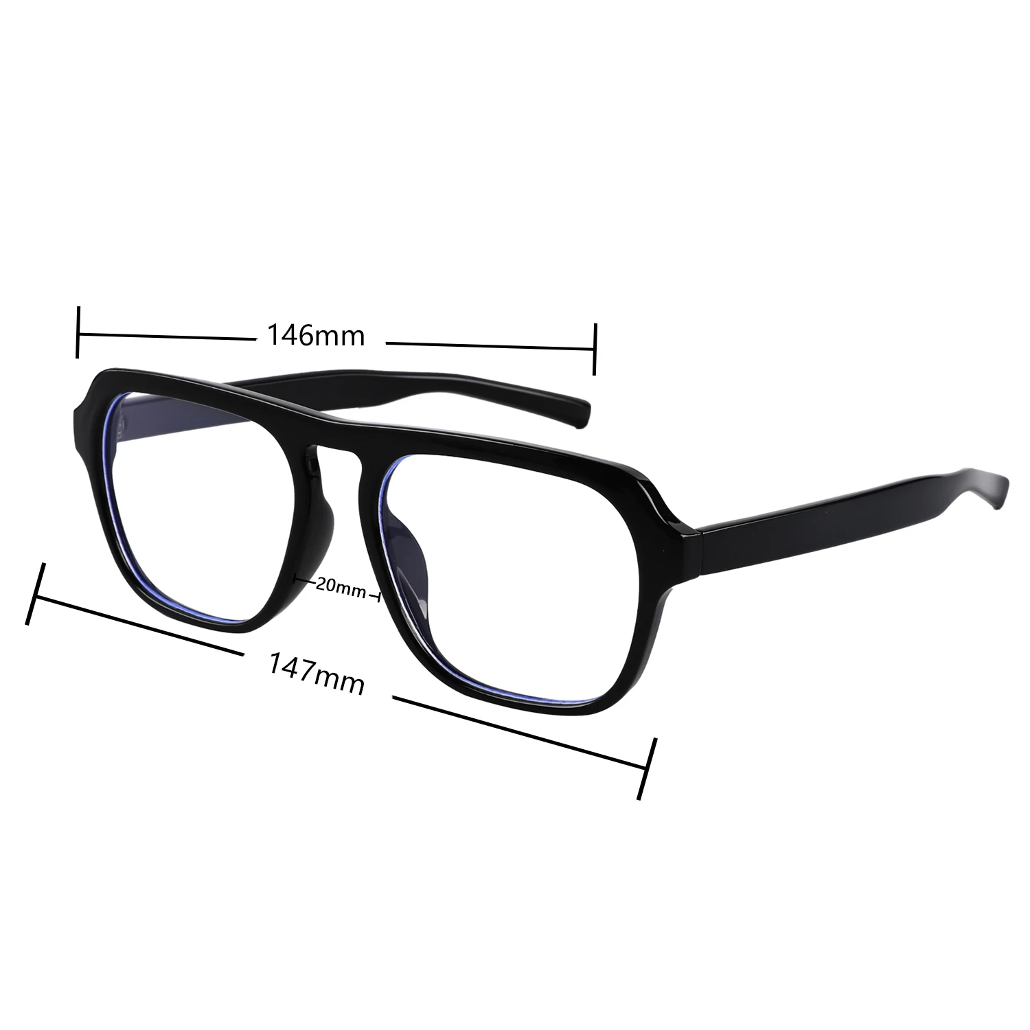 Anti-blue Men's And Women's Glasses Frame Makeup Glasses Frame Small ...