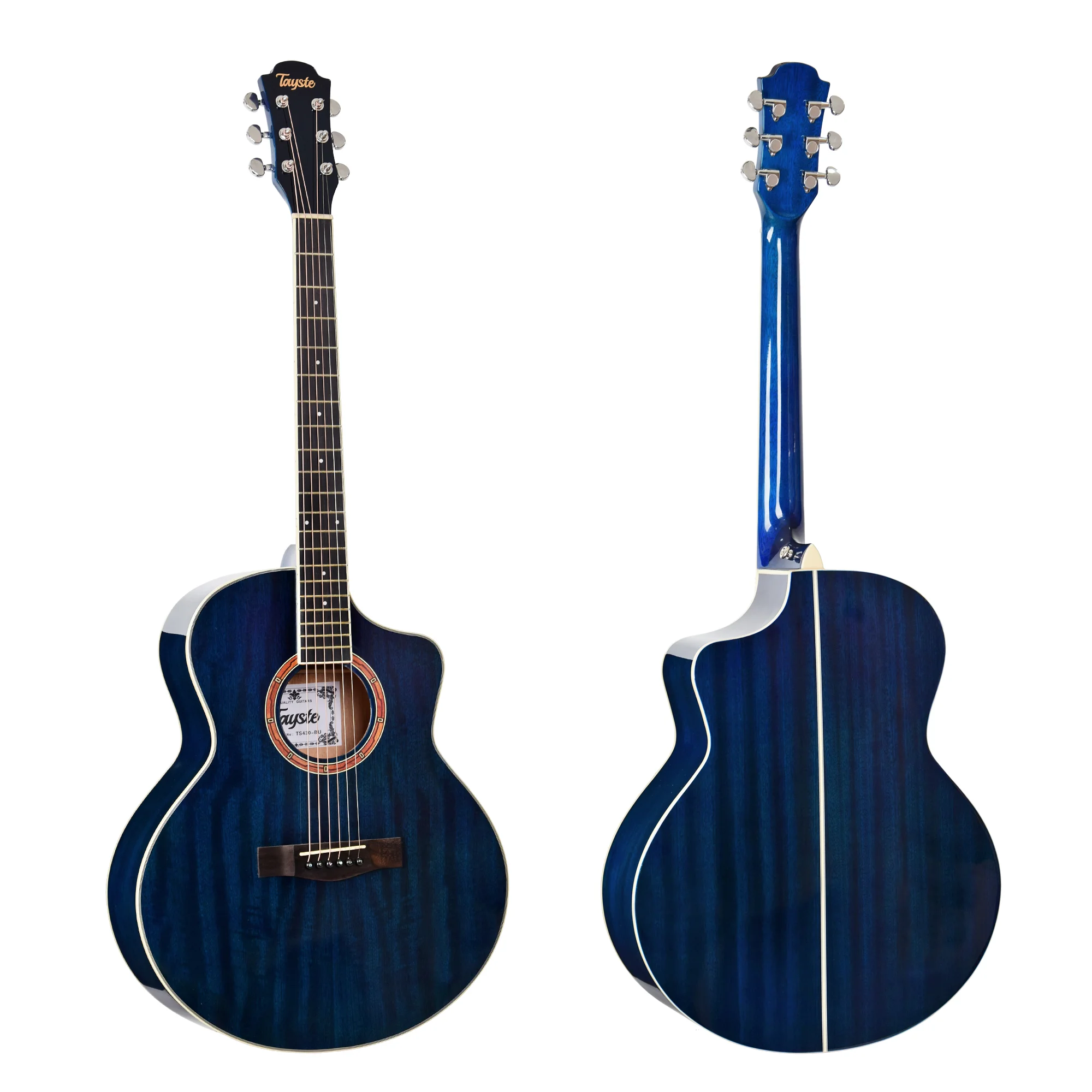 Tayste Acoustic Guitar - 40 Inch Cutaway, Cheap & Quality