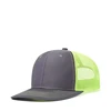 Charcoal + neon yellow