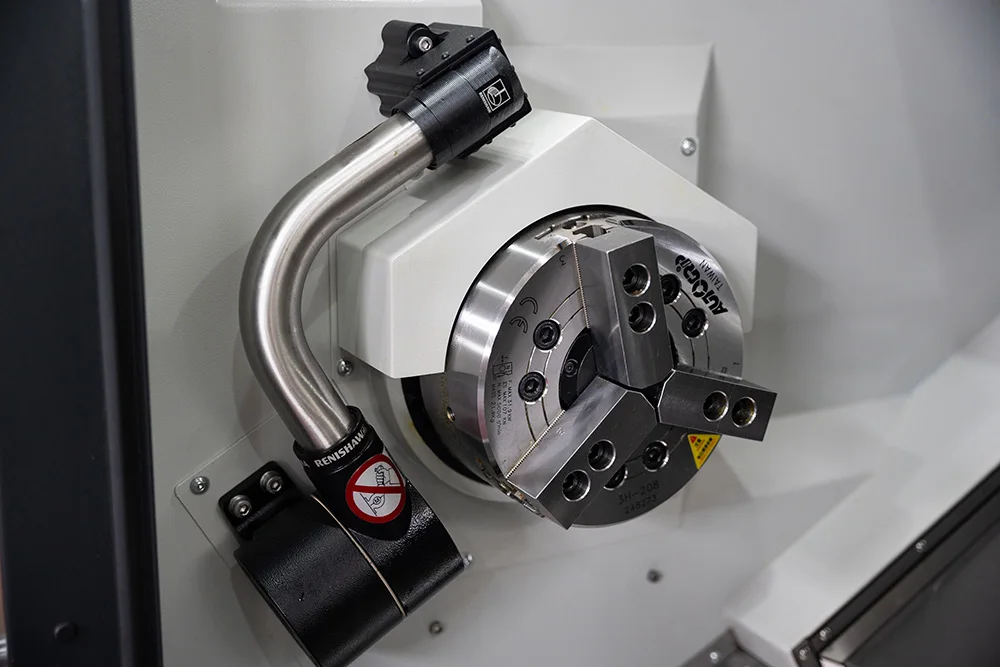 product non standard wf et205y medium duty 4 axis cnc turning center fanuc control system slant bed weifu processing 12 tool stations-7