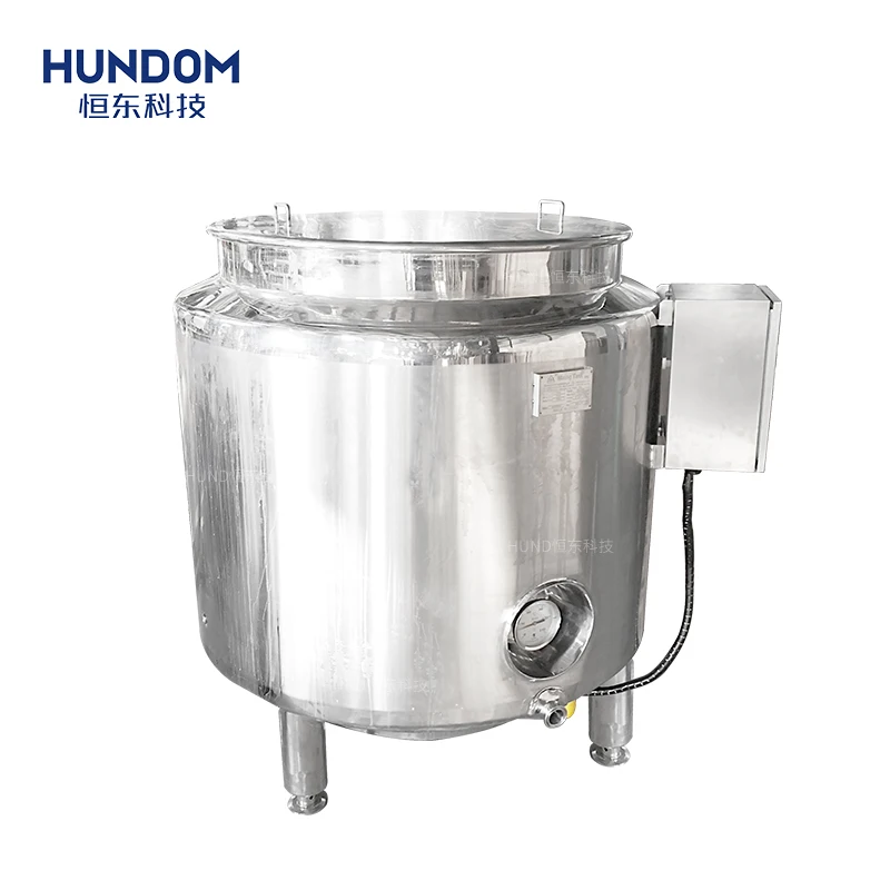 100л промышленный резервуар для хранения молока из нержавеющей стали вертикального типа