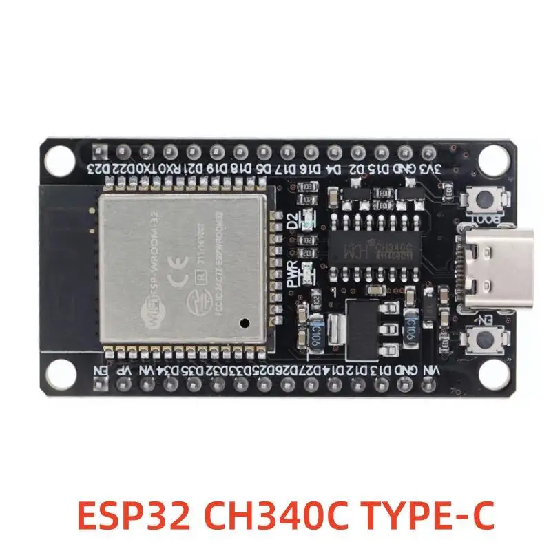 ESP32 Type-C USB CH340C Development Board with WiFi & Bluetooth - Ultra ...