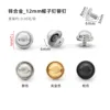 12mm zinc alloy cap nail rivet, 6mm Phillips head screw