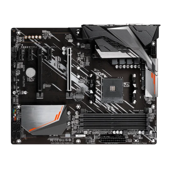 Ga Motherboard With Cpu A520 AORUS ELITE A520I DASH AC A520M S2H H DS3H AM4 5600 5600G 5600X 4600 4600G 4600G 5800x3D 5900 5900X