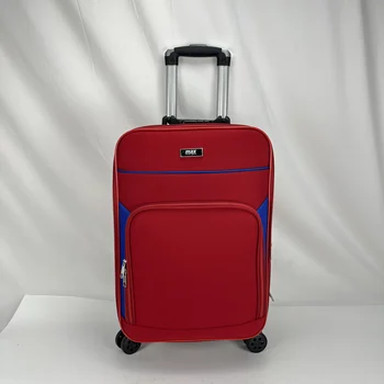 New Design Oxford Fabric 3pcs Suitcase Soft Expandable Luggage 4 Wheels Travel Trolley Nylon Luggage sets