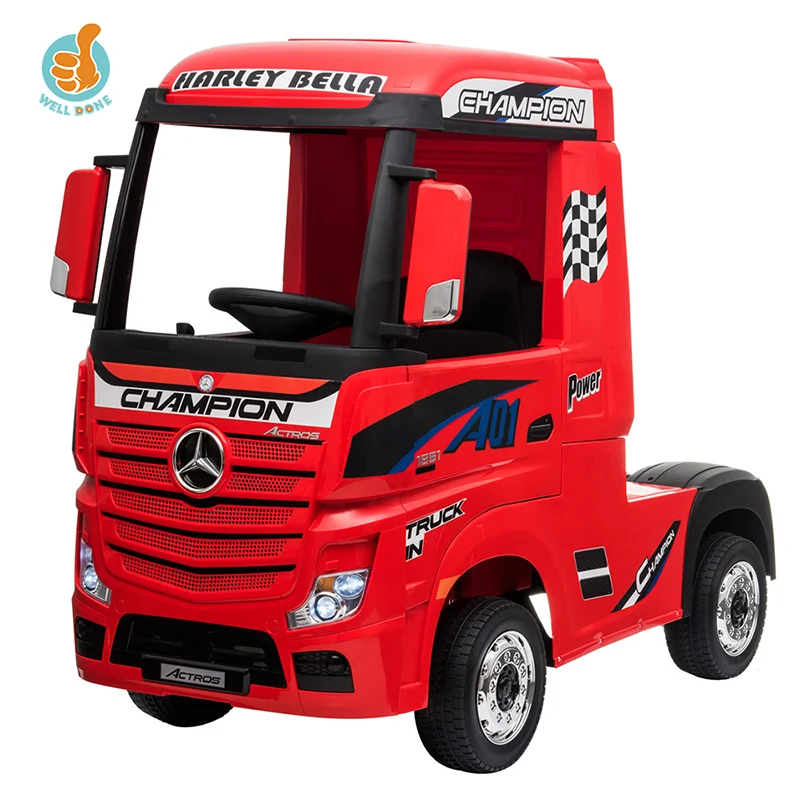 ホビーラジコン Mercedes-Benz ACTROS Amazon.com: RÄDER Licensed RC Series,R/C 1:26 Mercedes-Benz
