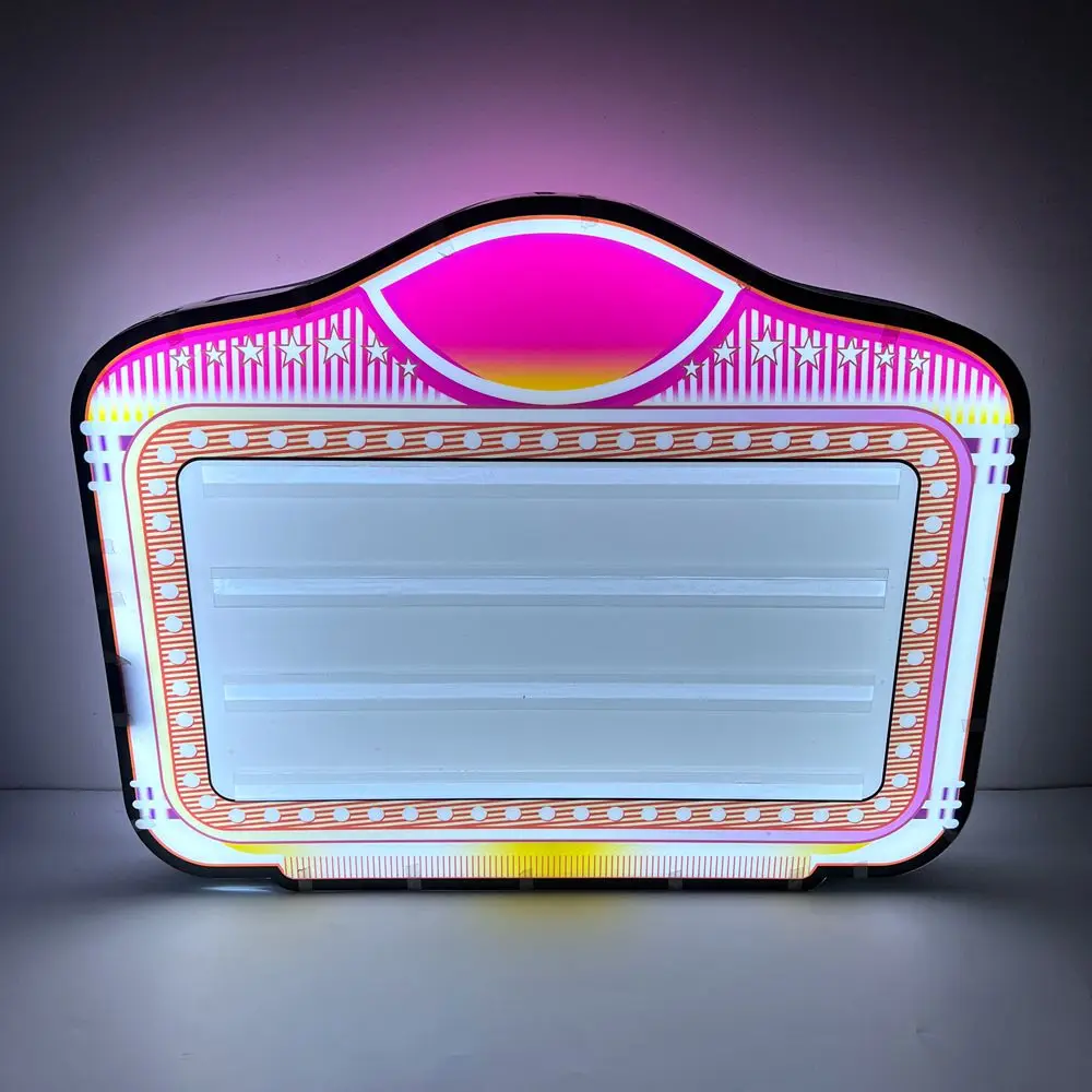 Custom Message Board Sign Display Vip Service 26Pcs Led Letter Board Bottle Presenter for Nightclub Bar
