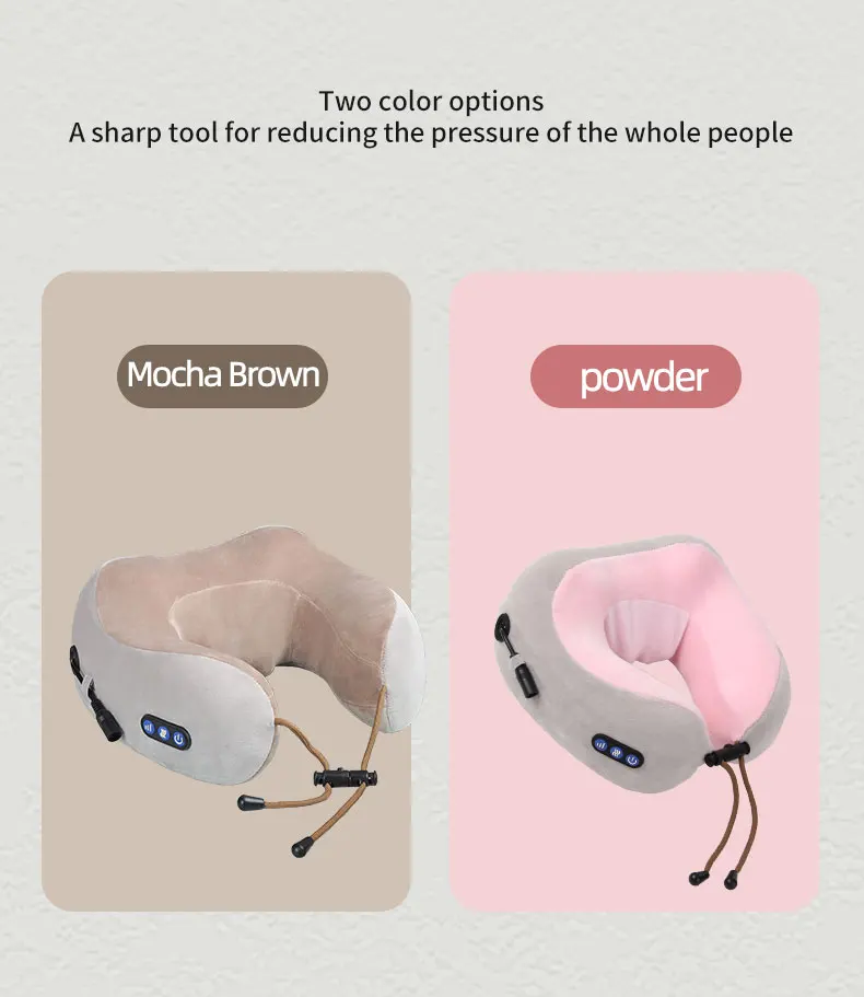 Home Shiatsu Head Shoulder Back Neck Massager Deep Tissue Kneading