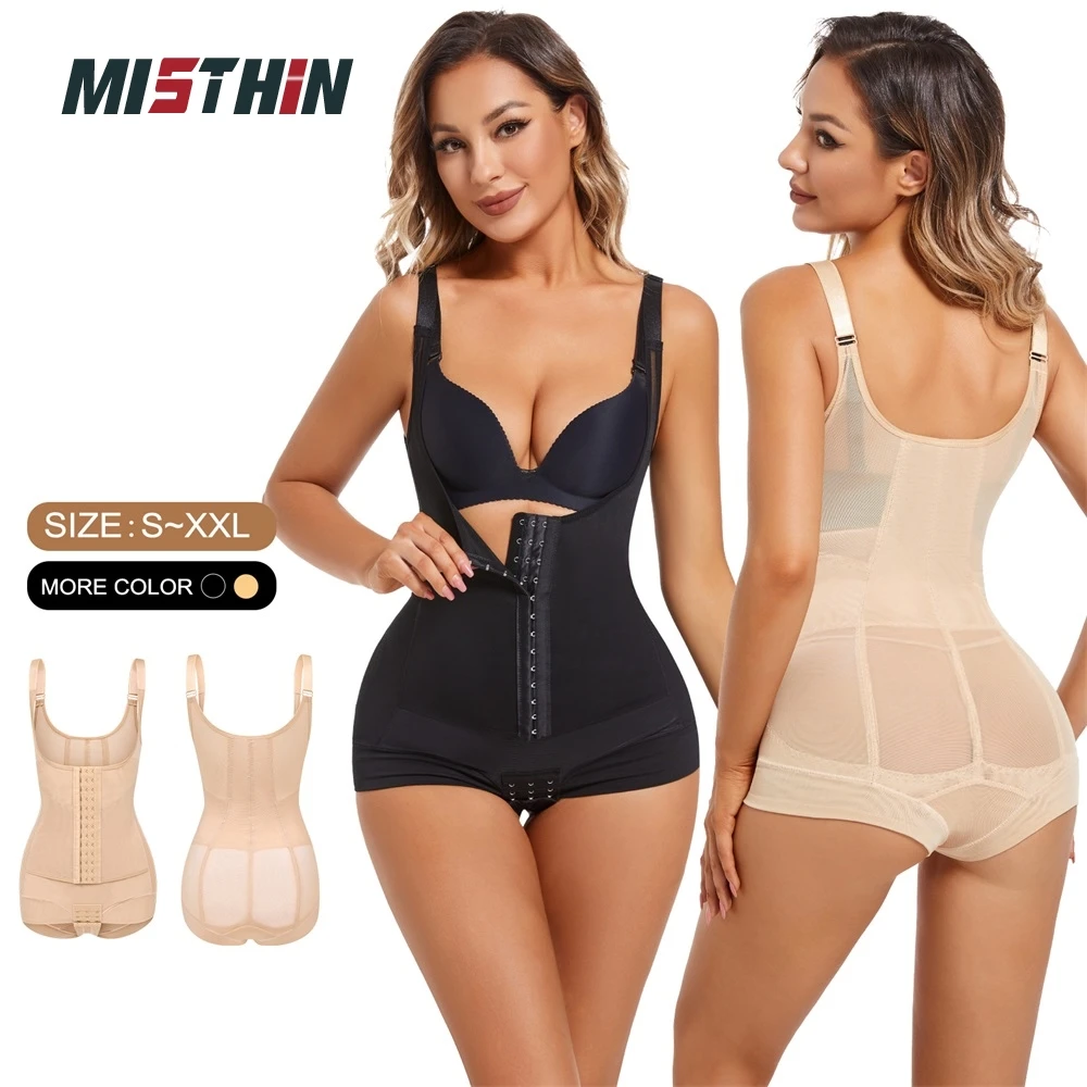 Wholesale Corset Faja Shoulder Strap Shaping Body Vest Panties Girdles Belly Tummy Control Shapewear Waist Trainer Shaper supplier