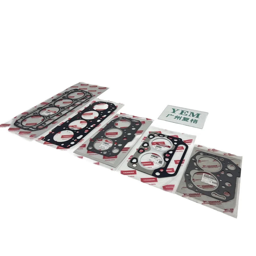 Machinery Engine Parts 4TNA78 4TNE106 4TNE82 4TNE84 Head Gasket for Yanmar Excavator Parts