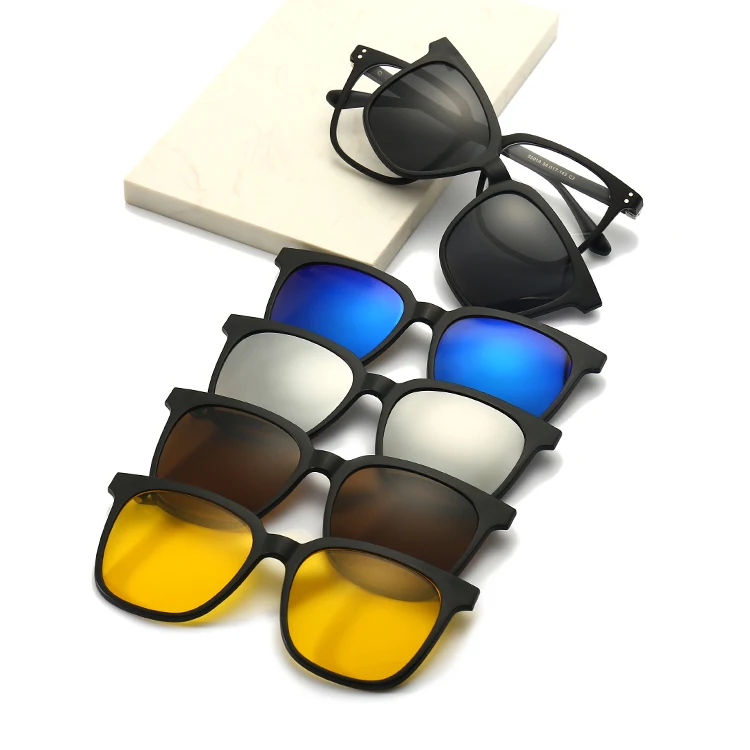 DEDING gafas de sol con Clip magnético para miopía, lentes polarizadas para  conducción, DD1404|sunglasses clip|clip on sun glassesglasses with -  AliExpress