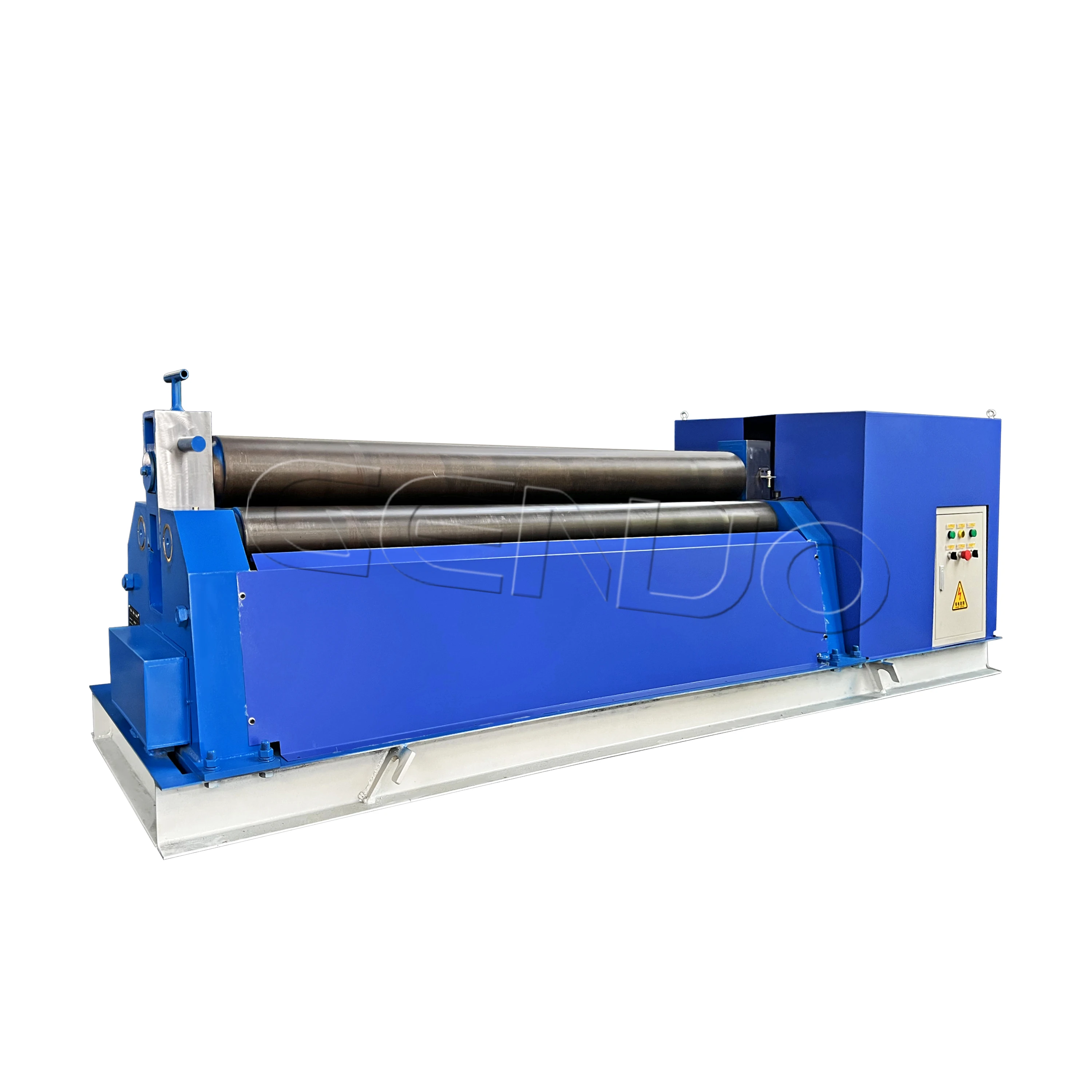 2025 Iron Sheet Bender Metal Sheet Mechanical Rolling Machine 3 Roller Steel Plate Bending Machine for Sale