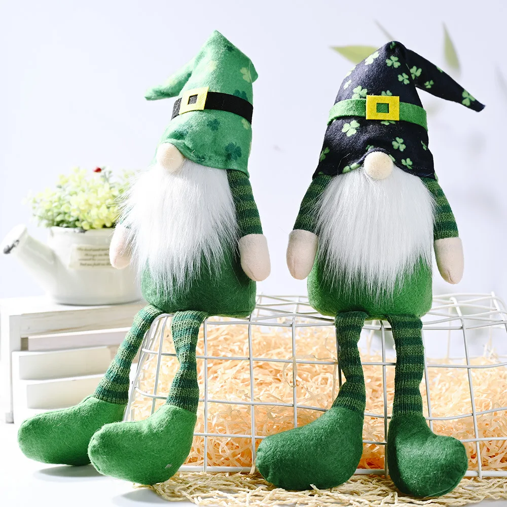 Saint Patricks Day Gnomes Plush Gonk With Long Legs, China Saint ...