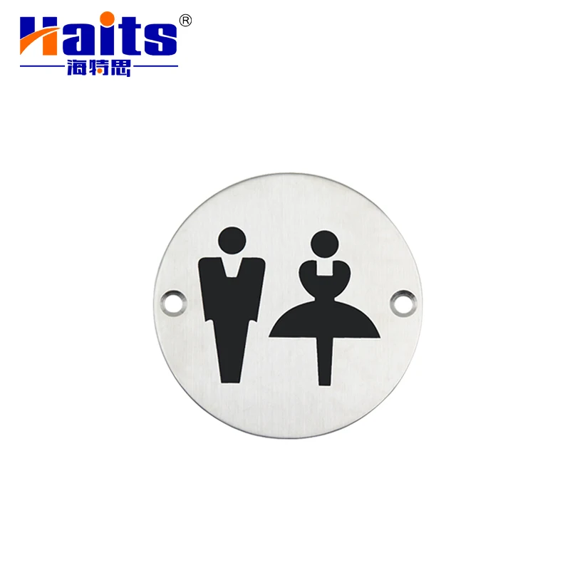 Дополнительные стили вывеска для детской двери из нержавеющей стали металлические дверные знаки на заказ ванной уборной