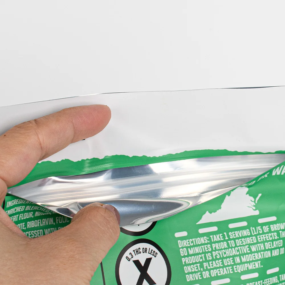 Custom Smell Proof Dispensary Mylar Ziplock Bags 3.5/7/14/28g Smell Proof Doypack,Gummies Cookie