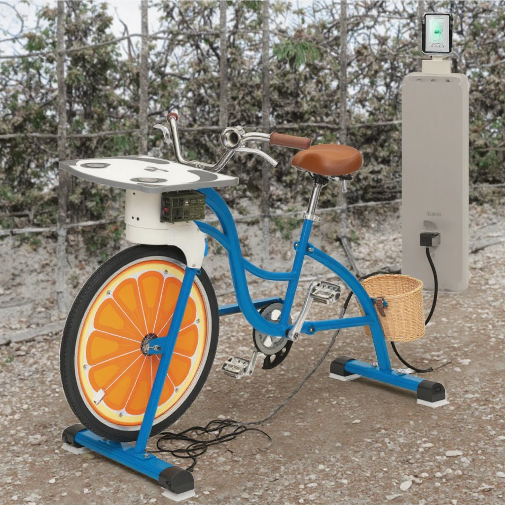 Pedal Carbon Bike Generator Pedal Generator Stationary Bicycle