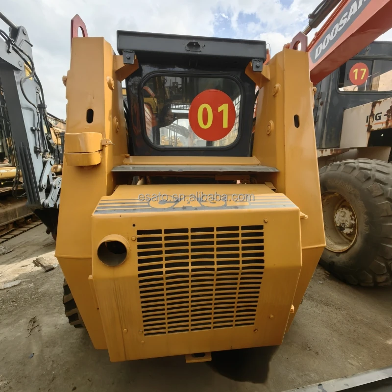 USA CASE 1845C Used Mini Wheel Loader Steer Loader Used case 1845c Mini Skid Steer for Sale
