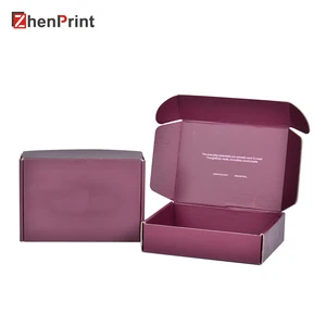 Hot Selling LOGO Printed Airplane Box Corrugated Express Box Wholesale Price Reusable Packaging Box