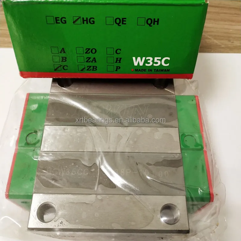 HIWIN Linear Guideway Slide Block HGW35 Rail 1000mm