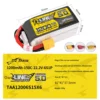 1200mAh-150C-22.2V-6S1P-XT60