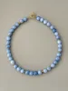 Aquamarine Chalcedony Necklace