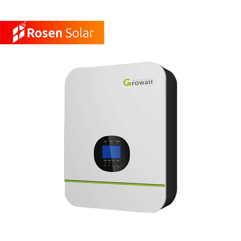 Growatt SPF 5000 WPV perfect for off grid backup and self-consumption applications 5kw hybrid inverter Net melting