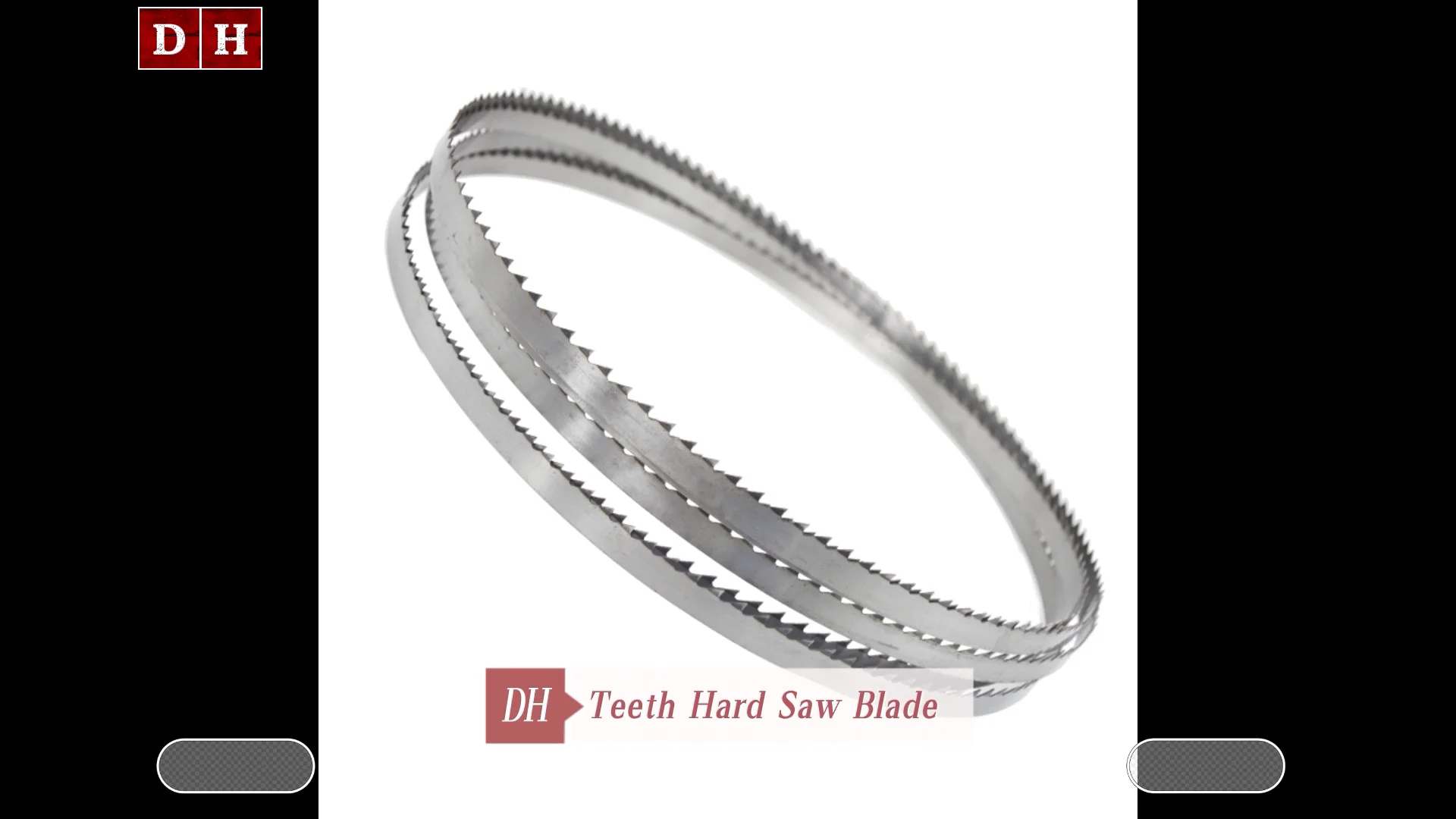 Horizontal And Vertical Teeth Hardened Saw Blade Roll Saw Blade For Cnc