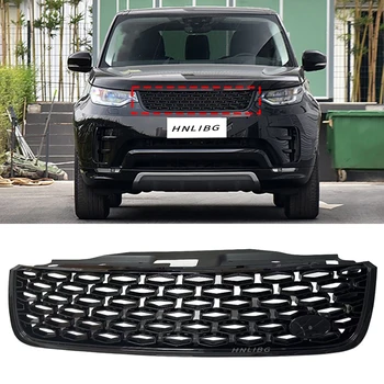 For Land Rover Discovery 5 All Black Front Bumper Grille LR082695/LR110606 Made of Durable Plastic